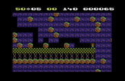 Boulder Dash for Commodore 64 - More butterflies to crush...