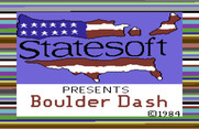 Boulder Dash for Commodore 64 - Loading screen (State Soft release).