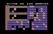 Boulder Dash for Commodore 64 - More guarded diamonds!