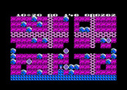 Boulder Dash for Amstrad CPC - Start of the second level.
