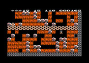 Boulder Dash for Amstrad CPC - I have enough diamonds, so the exit is open now.