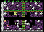 Boulder Dash for ColecoVision - Watch out for those boxes, they're deadly...
