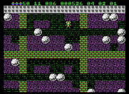 Boulder Dash for ColecoVision - Occasionally static appears to try to confuse you...
