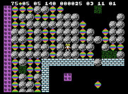 Boulder Dash for ColecoVision - I'm trapped! For the moment...