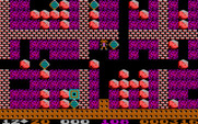 Boulder Dash for IBM PC/Compatibles - Collecting diamonds in cave B.
