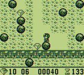 Boulder Dash for Game Boy - Collect the diamonds!