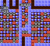 Boulder Dash for NES / Famicom - Starting the volcano world.