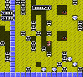 Boulder Dash for NES / Famicom - On some levels you need to release, and then crush, the critters in order to destroy walls.