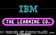 Juggles' Butterfly for IBM PC/Compatibles - IBM / The Learning Co. intro screen.