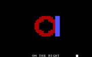 Juggles' Butterfly for IBM PC/Compatibles - The blue block indicates a key on the right was pressed.