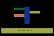 Juggles' Butterfly for Atari 8-bit - The key I pressed was on the left.