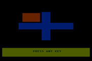 Juggles' Butterfly for Atari 8-bit - First try out the keys; the program shows where you pressed!