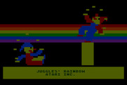 Juggles' Butterfly for Atari 8-bit - Title screen.
