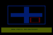 Juggles' Butterfly for Atari 8-bit - Press a below and right key now.