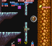 Black Tiger for Arcade - Another area where you'll need to climb...