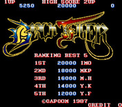 Black Tiger for Arcade - High scores.