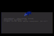 Stone of Sisyphus, The for Atari 8-bit - A random monster encounter!