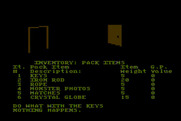 Stone of Sisyphus, The for Atari 8-bit - The keys I found don't seem to unlock this door...I'll need a different strategy.