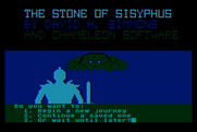 Stone of Sisyphus, The for Atari 8-bit - Begin a new game, or restore a saved game?