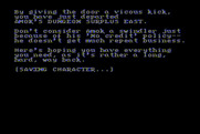 Stone of Sisyphus, The for Atari 8-bit - Time to enter the dungeon...