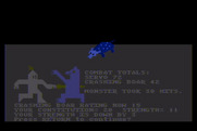 Stone of Sisyphus, The for Atari 8-bit - The battle ensues...
