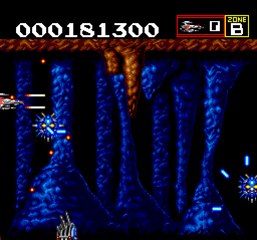 Sagaia TurboGrafx CD Screenshot: These spikey things are dangerous!