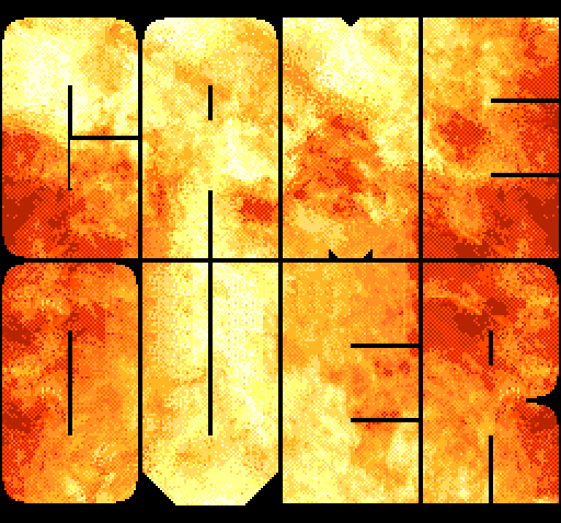 Sagaia TurboGrafx CD Screenshot: Game over.