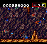 Sagaia for TurboGrafx CD - Entering Zone C.