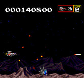 Sagaia for TurboGrafx CD - Moving on to Zone B...