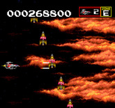 Sagaia for TurboGrafx CD - Don't get hit by missiles in Zone E.
