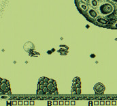 Sagaia for Game Boy - Start of the second zone.