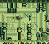 Sagaia for Game Boy - Rushing into Zone 7.