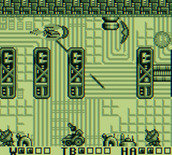 Sagaia for Game Boy - Careful, it's more lasers!