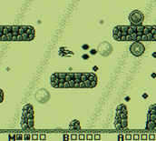 Sagaia for Game Boy - Don't crash into these platforms...