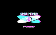 SimulGolf for IBM PC/Compatibles - Simulmondo logo screen.