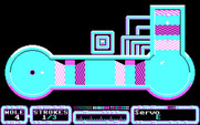SimulGolf for IBM PC/Compatibles - Lots of ups and downs...
