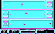 SimulGolf for IBM PC/Compatibles - Aiming my next shot...