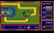 Popful Mail for PC-8800 Series - Map view; I really can't get anywhere yet...