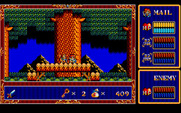 Popful Mail for PC-8800 Series - Battle or avoid these enemies...