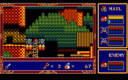 Popful Mail for PC-8800 Series - These guys are guarding the town...