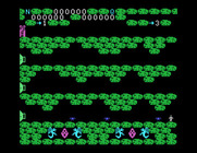 Cavern Quest for TI-99/4A - Game start.
