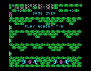 Cavern Quest for TI-99/4A - Game over.