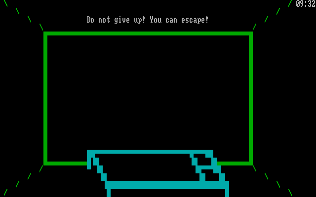 Asylum IBM PC/Compatibles Screenshot: Caught again...but do not give up!