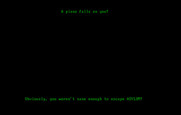 Asylum for IBM PC/Compatibles - This is one way you can die in the game...