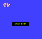 BreakThru for NES / Famicom - Game over.