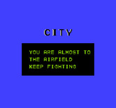 BreakThru for NES / Famicom - Entering the city.
