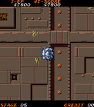 Time Pilot '84 for Arcade - Crash! I've been hit!