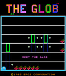 Glob, The for Arcade - Title screen.