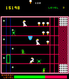 Glob, The for Arcade - You can hang on the ceiling then ambush opponents!