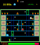 Glob, The for Arcade - Each level has a different layout.